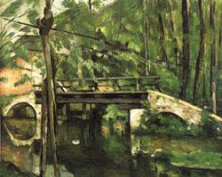 Paul Cezanne The Bridge of Maincy near Melun Sweden oil painting art